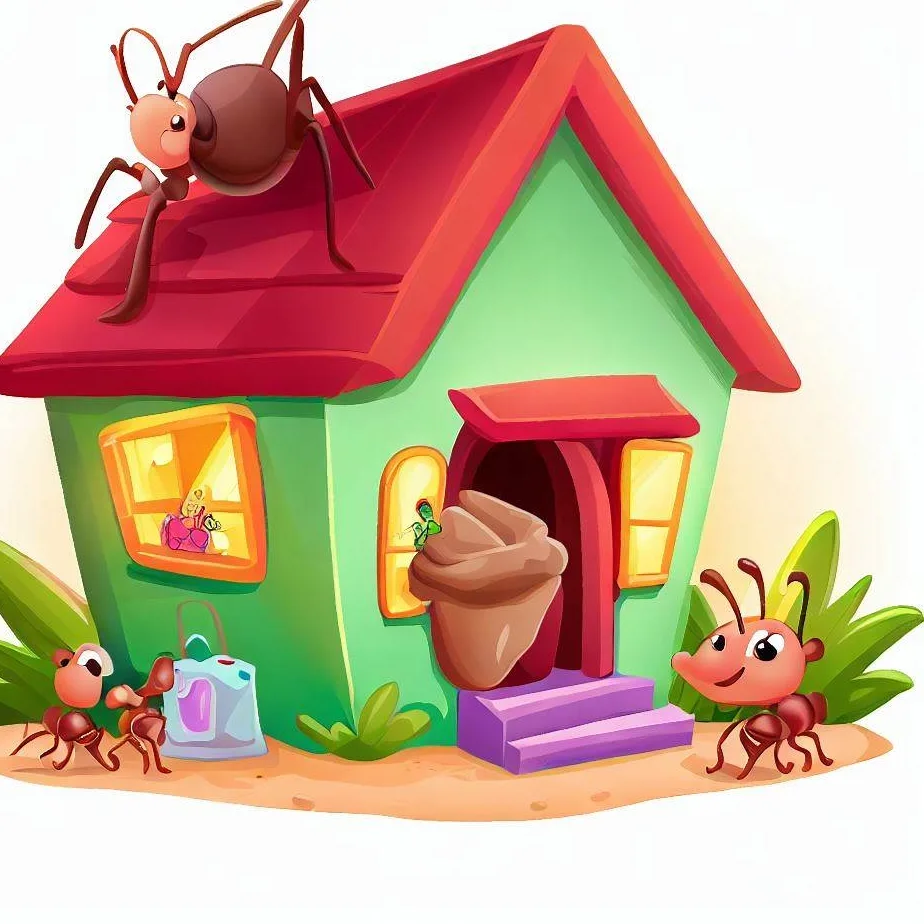Co na mrówki w domu