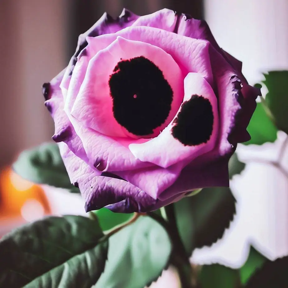 Czarną plamistość róży - domowe sposoby na walkę z chorobą