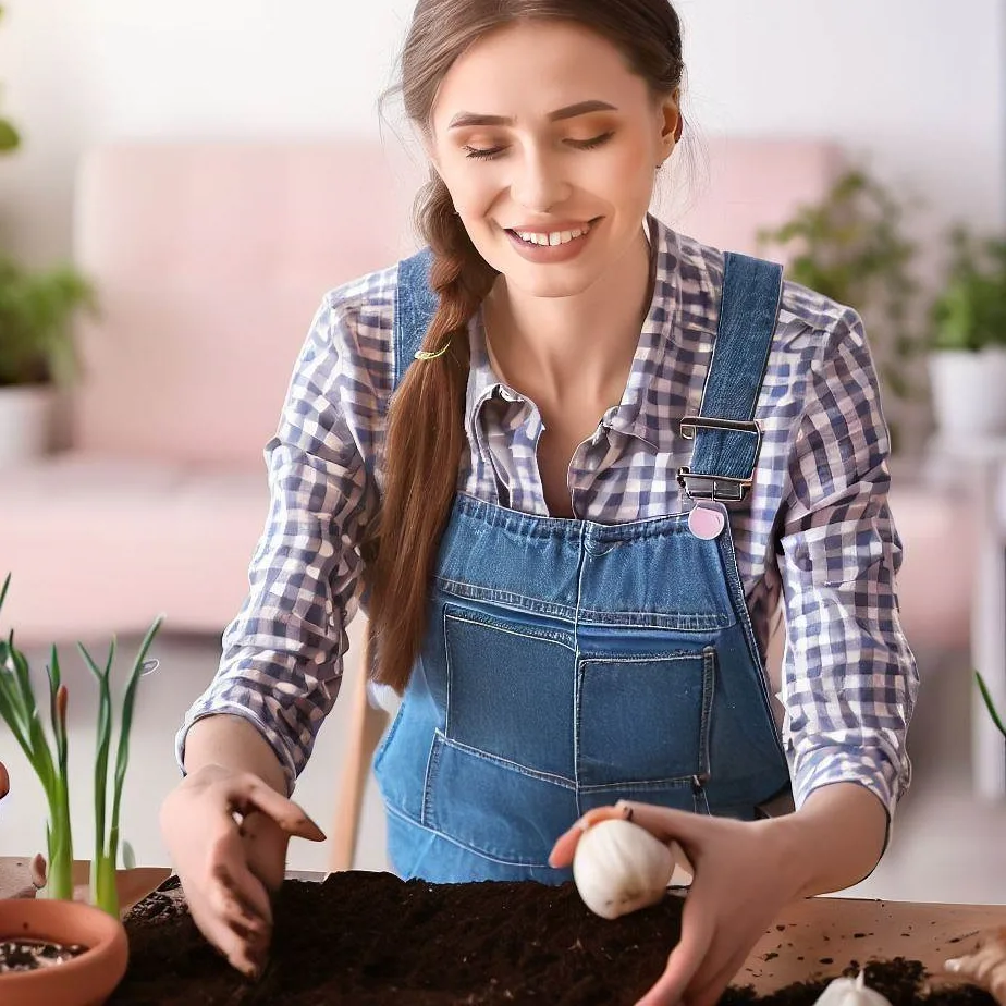 Jak sadzić czosnek w domu